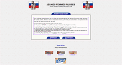 Desktop Screenshot of jeunes-femmes-russes.com
